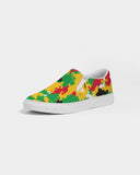 Guyana Flag Camo Women's Slip - On Canvas Shoe - Conscious Apparel Store