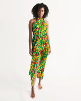 Guyana Flag Camouflage Swim Cover Up - Conscious Apparel Store