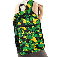 Jamaica Flag Camo Leisure Sports Backpack - Conscious Apparel Store