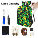 Jamaica Flag Camo Leisure Sports Backpack - Conscious Apparel Store