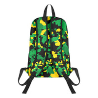 Jamaica Flag Camo Leisure Sports Backpack - Conscious Apparel Store