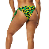 Jamaica Flag Camo string bikini bottom - Conscious Apparel Store