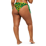 Jamaica Flag Camo string bikini bottom - Conscious Apparel Store