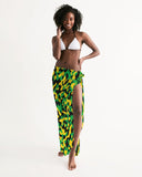 Jamaica Flag Camo Swim Cover Up - Conscious Apparel Store