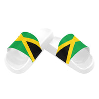 Jamaica Flag Women's Slide Sandals - Conscious Apparel Store