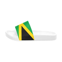 Jamaica Flag Women's Slide Sandals - Conscious Apparel Store