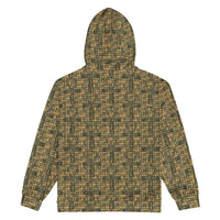 Nubia Ankh Cross (Olive) Unisex zip hoodie (6Colors Available) - Conscious Apparel Store