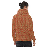 Nubia Ankh Cross (Red - Rust) Unisex Hoodie (6 Colors Available) - Conscious Apparel Store