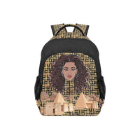 Nubia Girl Hieroglyphs Multifunctional Backpack (6 Colors Available) - Conscious Apparel Store