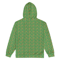 Nubia (Green) Unisex zip hoodie (6Colors Available) - Conscious Apparel Store