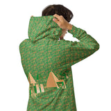 Nubia Pyramids (Green) Unisex zip hoodie (6Colors Available) - Conscious Apparel Store