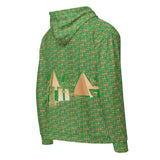 Nubia Pyramids (Green) Unisex zip hoodie (6Colors Available) - Conscious Apparel Store