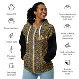 Nubia Pyramids II (Black) Unisex zip hoodie (6Colors Available) - Conscious Apparel Store