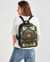 Nubian I Classic Faux Leather Backpack - Conscious Apparel Store