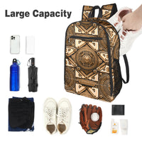 Nubian I Gold Leisure Sports Backpack - Conscious Apparel Store