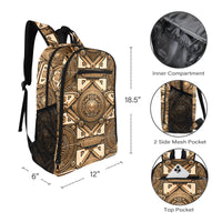 Nubian I Gold Leisure Sports Backpack - Conscious Apparel Store