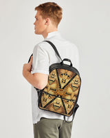 Nubian II Classic Faux Leather Backpack - Conscious Apparel Store