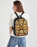 Nubian II Classic Faux Leather Backpack - Conscious Apparel Store