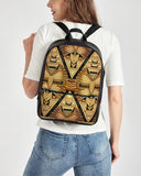 Nubian II Classic Faux Leather Backpack - Conscious Apparel Store