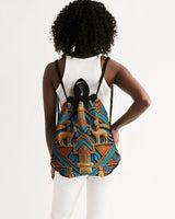 Nubian III Canvas Drawstring Bag - Conscious Apparel Store