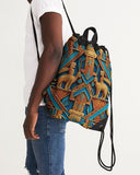 Nubian III Canvas Drawstring Bag - Conscious Apparel Store