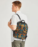 Nubian III Classic Faux Leather Backpack - Conscious Apparel Store