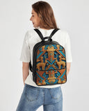 Nubian III Classic Faux Leather Backpack - Conscious Apparel Store