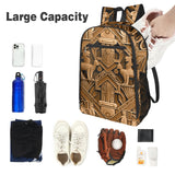 Nubian III Gold Leisure Sports Backpack - Conscious Apparel Store