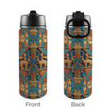 Nubian III Insulated Water Bottle with Straw Lid (18oz) - Conscious Apparel Store