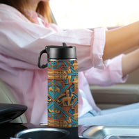 Nubian III Insulated Water Bottle with Straw Lid (18oz) - Conscious Apparel Store