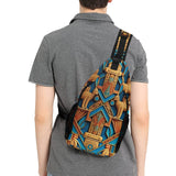 Nubian III Men's Casual Chest Bag - Conscious Apparel Store