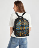 Nubian IV Classic Faux Leather Backpack - Conscious Apparel Store