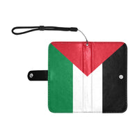 Palestine Flag Flip Leather Purse for Mobile Phone/Small - Conscious Apparel Store