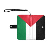 Palestine Flag Flip Leather Purse for Mobile Phone/Small - Conscious Apparel Store