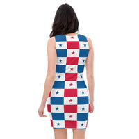 Panama Flag Bodycon dress - Conscious Apparel Store