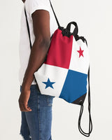 Panama Flag Canvas Drawstring Bag - Conscious Apparel Store