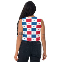 Panama Flag Crop Top - Conscious Apparel Store