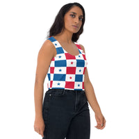 Panama Flag Crop Top - Conscious Apparel Store