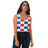 Panama Flag Crop Top - Conscious Apparel Store