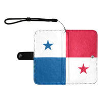 Panama Flag Flip Leather Purse for Mobile Phone/Large - Conscious Apparel Store