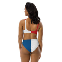 Panama Flag High - waisted bikini - Conscious Apparel Store