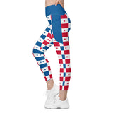 Panama Flag Leggings with pockets - Conscious Apparel Store