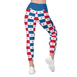 Panama Flag Leggings with pockets - Conscious Apparel Store