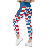 Panama Flag Leggings with pockets - Conscious Apparel Store