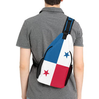 Panama Flag Men's Casual Chest Bag - Conscious Apparel Store