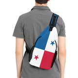 Panama Flag Men's Casual Chest Bag - Conscious Apparel Store