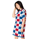 Panama Flag T-shirt dress - Conscious Apparel Store