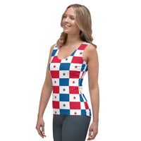 Panama Flag Women's Tank Top - Conscious Apparel Store