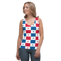 Panama Flag Women's Tank Top - Conscious Apparel Store