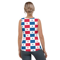 Panama Flag Women's Tank Top - Conscious Apparel Store